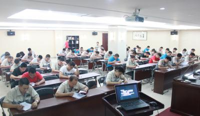 长卷卷云日边来 执笔漠然慷而慨 ——记合肥星际娱乐优异班组长学习审核